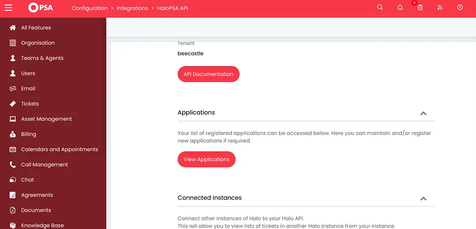Setup Application