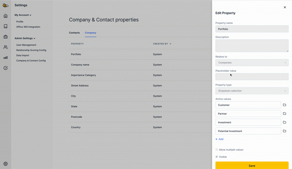In Portfolio, you can manage your portfolios by adding and archiving/un-archiving properties.