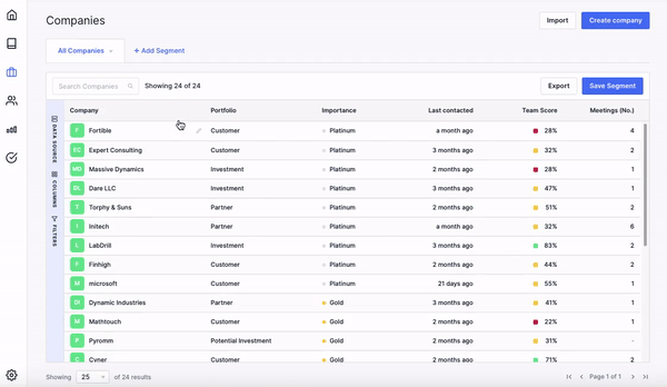 You can apply filters against any column in your list and have as many columns filtered as you want.