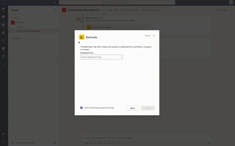 contact dashboard